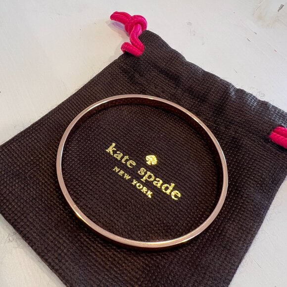 Kate Spade Stop And Smell The Roses Idiom Bangle - Picture 12 of 12